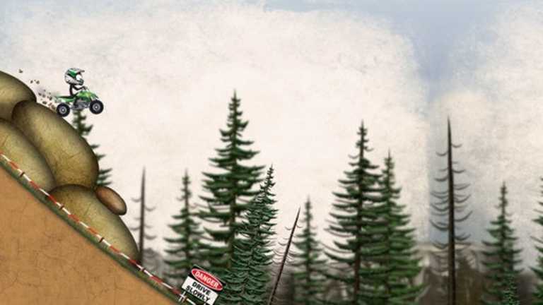 Stickman Downhill - Motocross